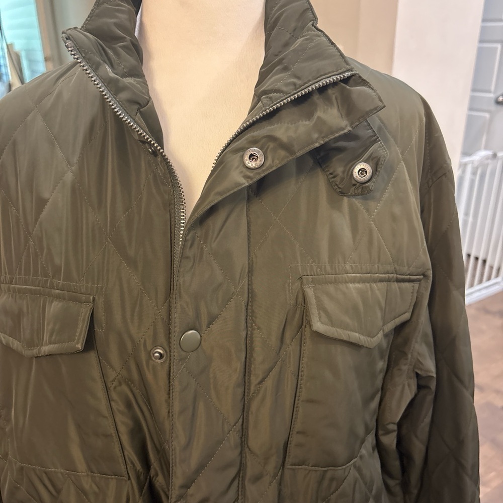 Goodfellow & Co Green Military Field Jacket - Picture 2 of 6